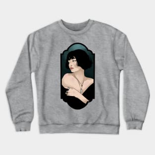 A woman Crewneck Sweatshirt